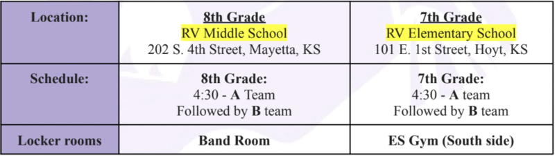 Schedule