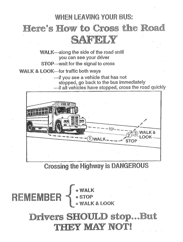 How to cross the road safely