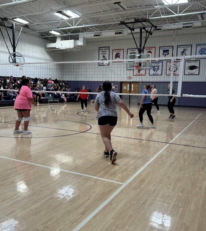 8th grade vs. staff game