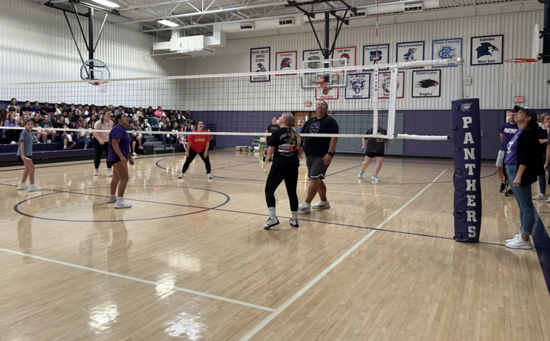 8th grade vs. staff game