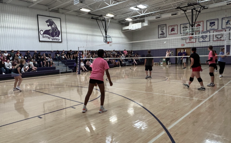8th grade vs. staff game