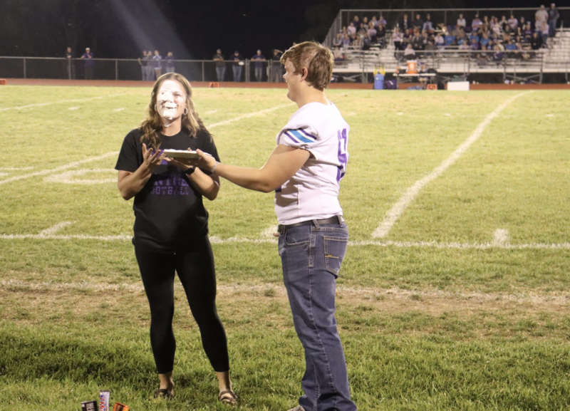 Pie in the face