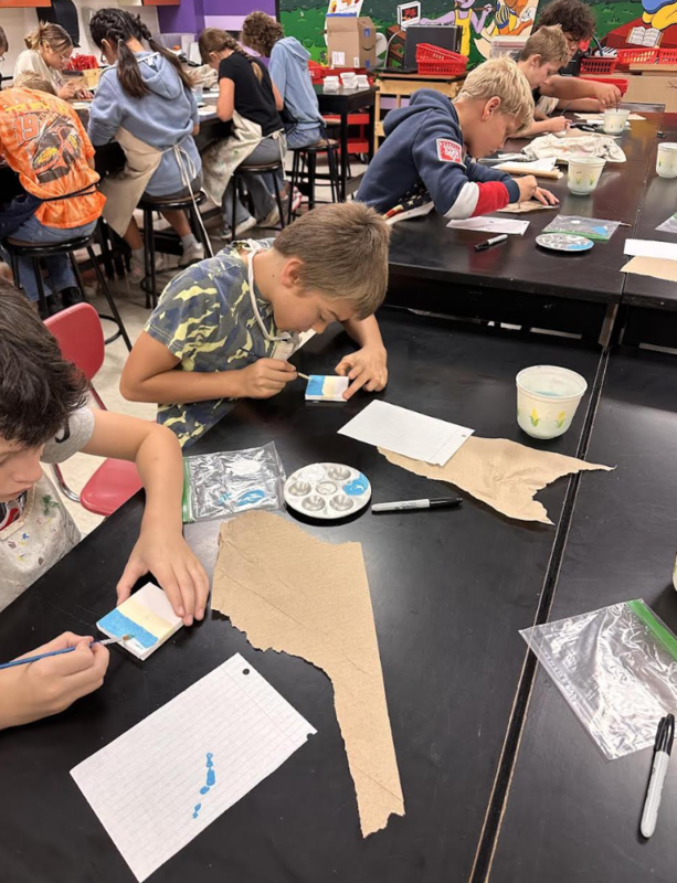 Art work for veterans