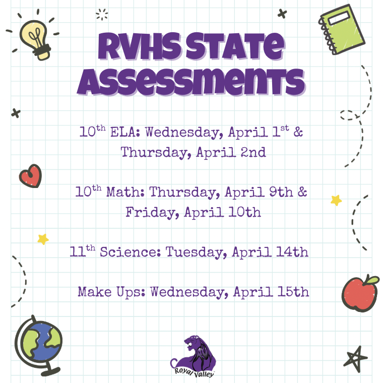 State Assessment Dates