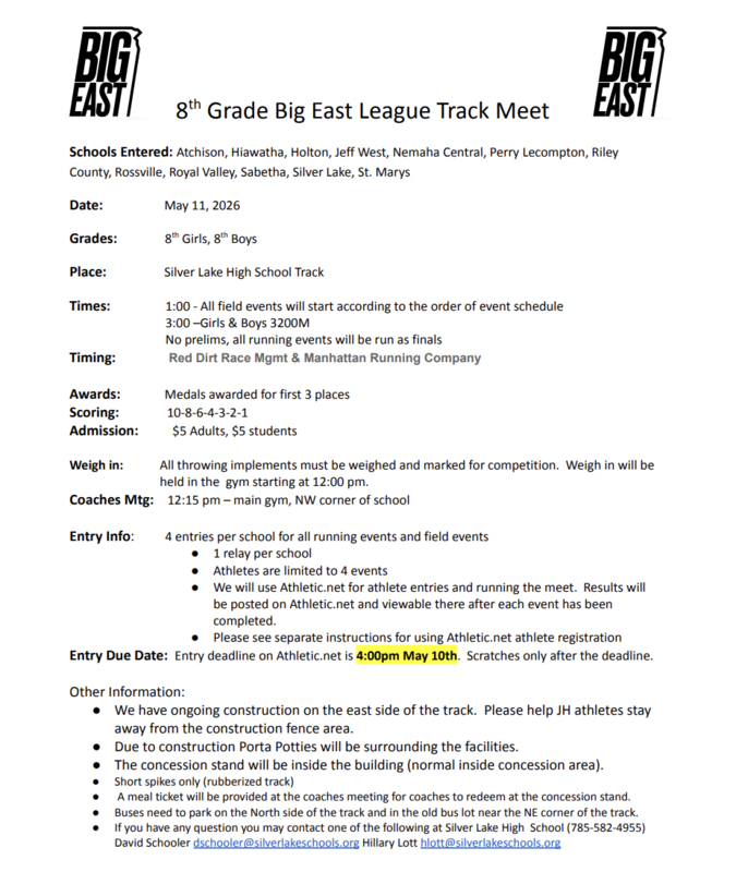 RVMS Track & Field