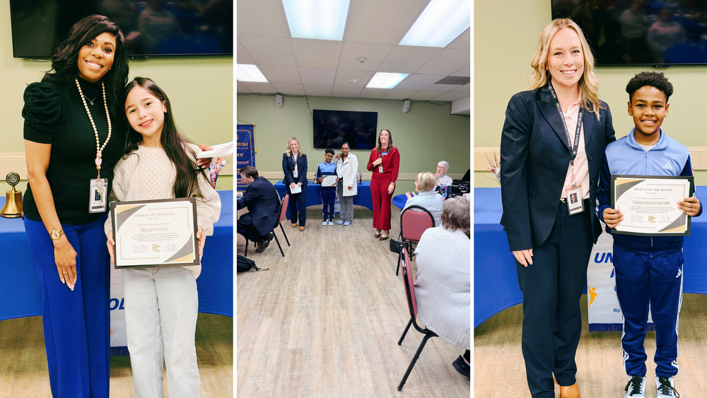 Students Recognized  by Rotary Club of Royse City
