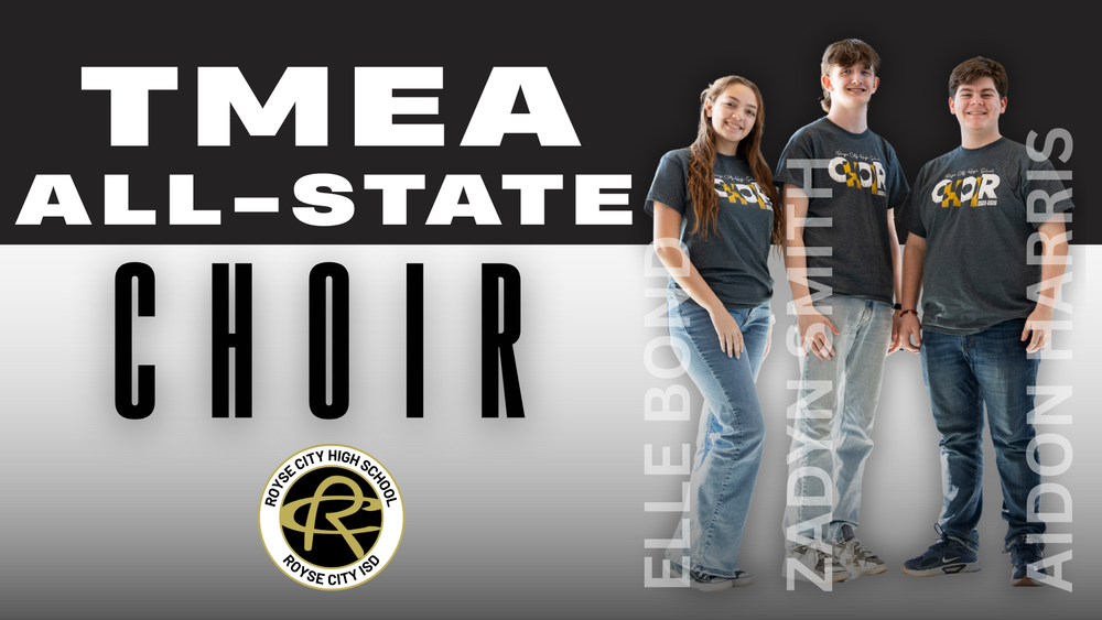 TMEA All State Choir: Elle Bond, Zadyn Smith, Aidon Harris