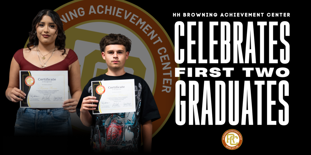 HH Browning Celebrates first graduates