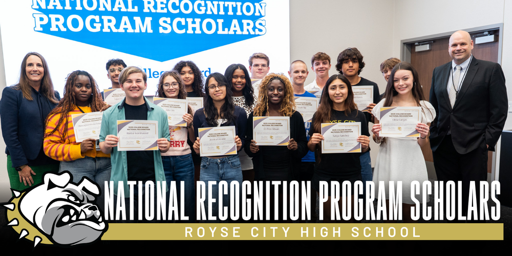National Recognition Program Schoalrs