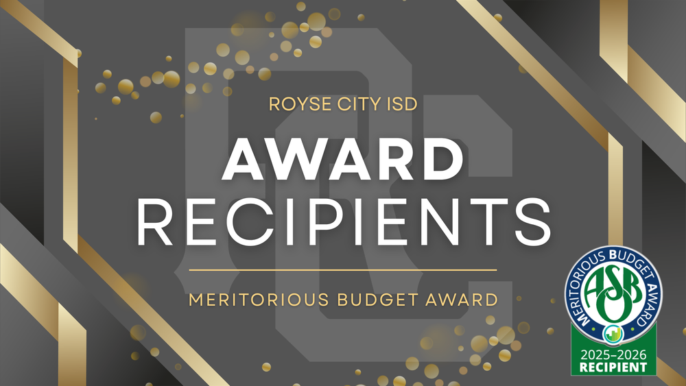 RCISD Earns ASBO International's Meritorious Budget Award