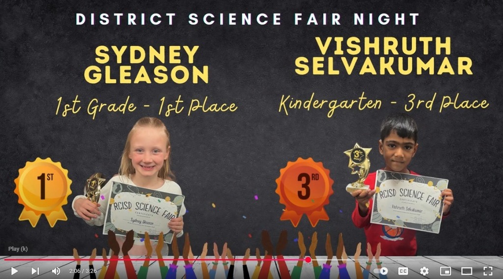 Science Fair Winners