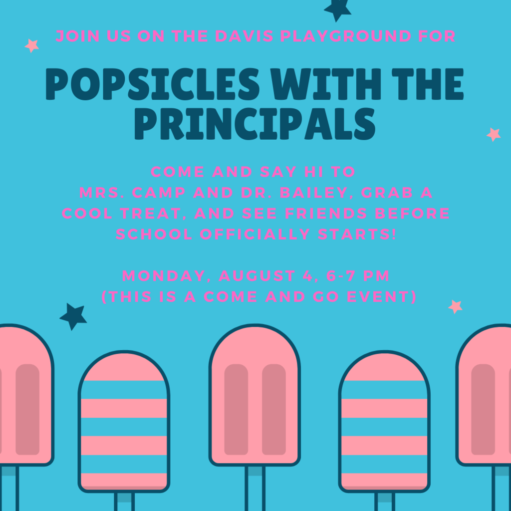 Popsicles with the Principals