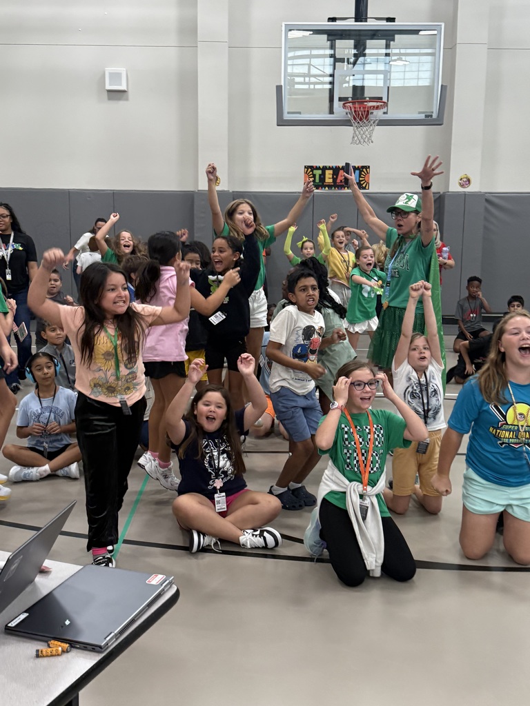 Kids celebrating