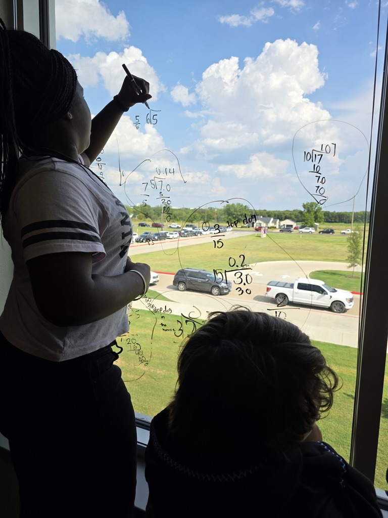 Math class at Ouida Baley = Bulldogs who connect, learn, grow, and succeed