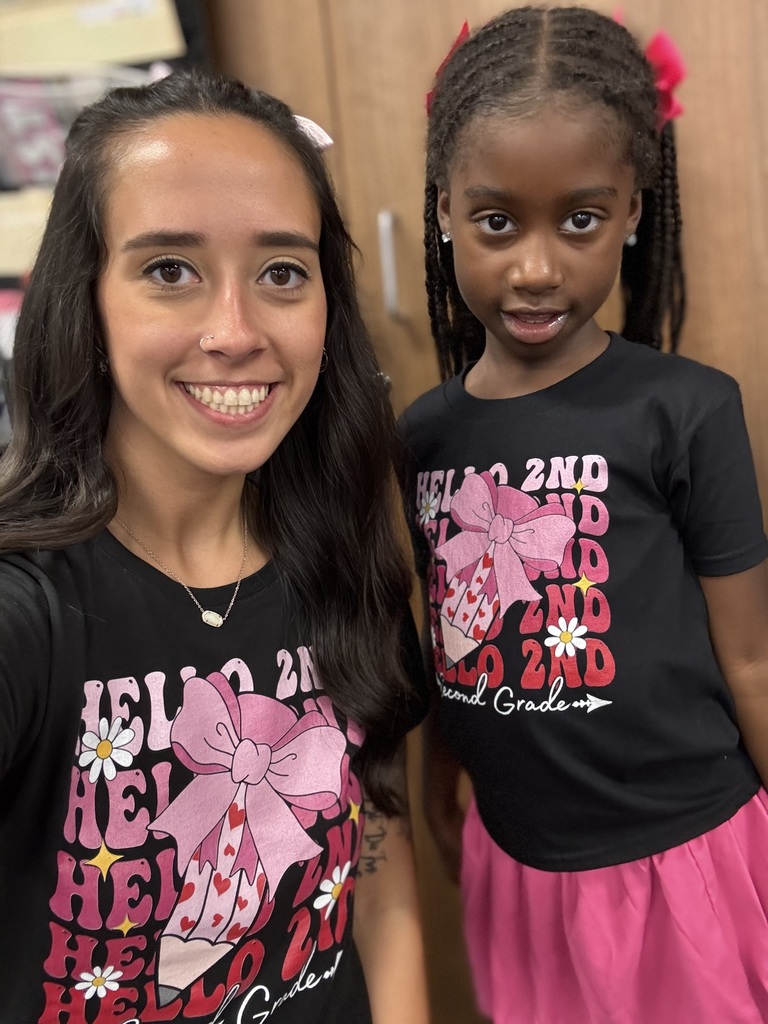 Pictures of staff and students dressed as twins