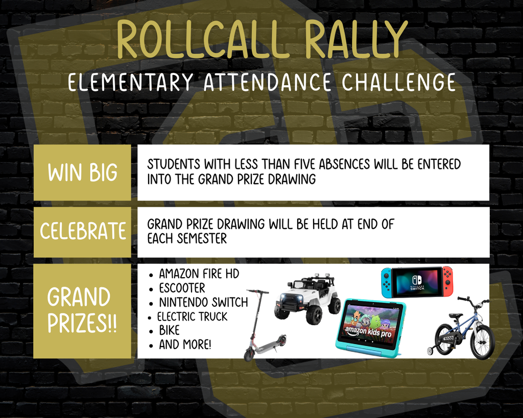 Strive for less than 5 Attendance Campaign Image