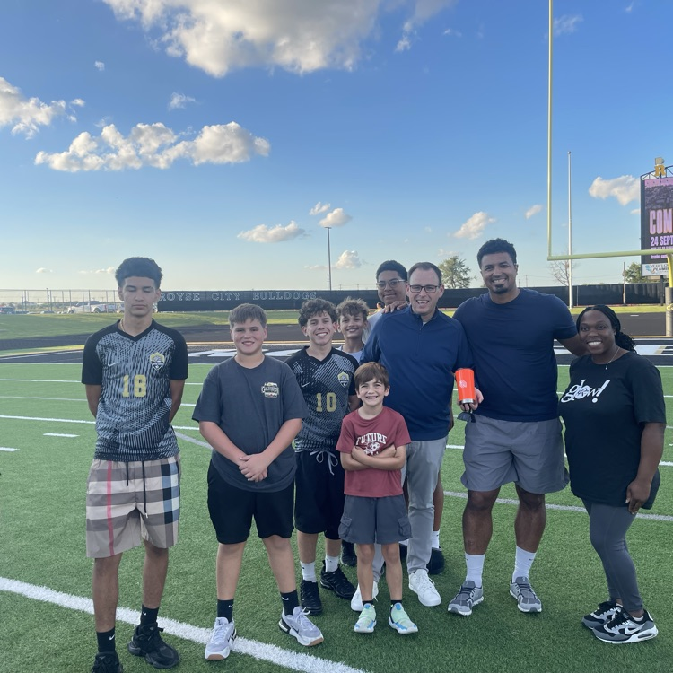 Field goal sponsor, Lake Pointe Church Royse City.
