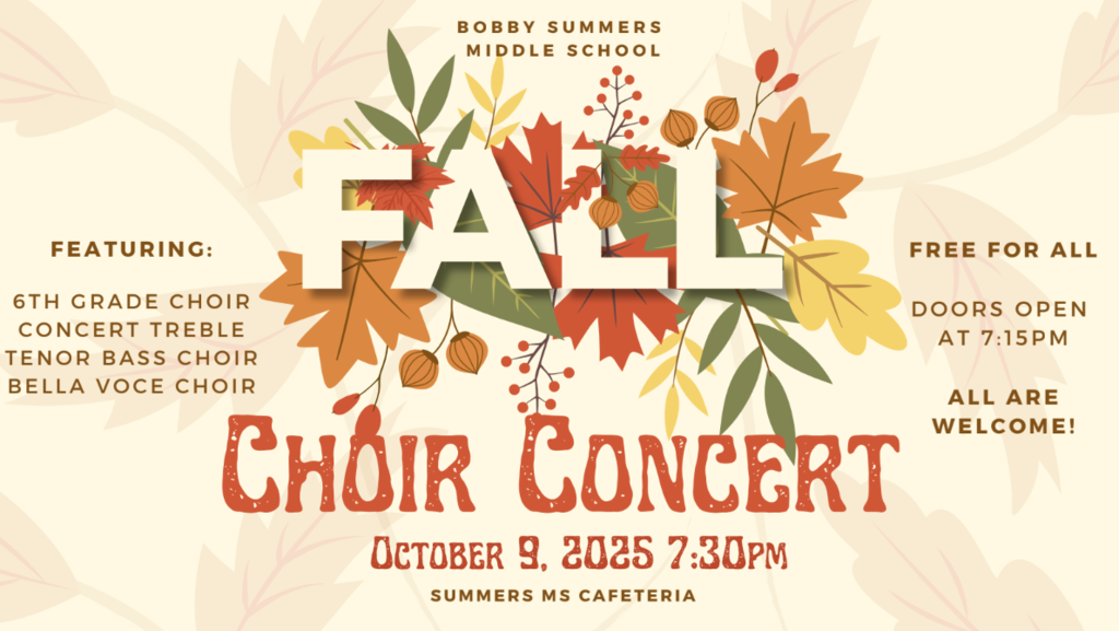 Updated Choir Concert