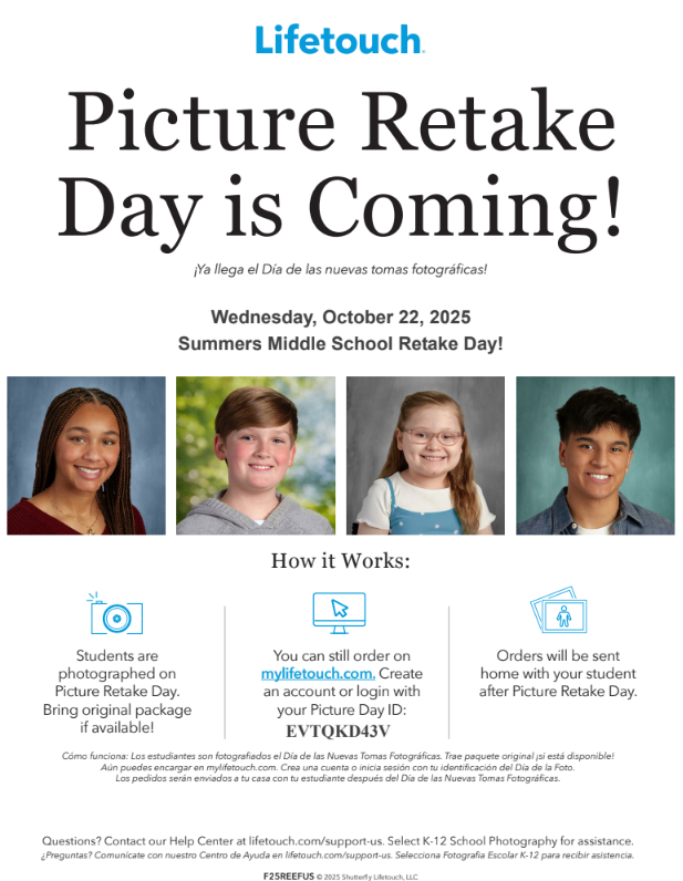Pic Day Retakes