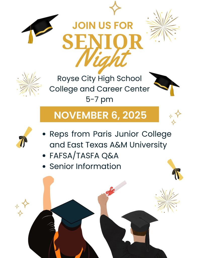 Senior Night Flyer