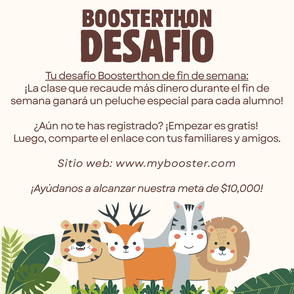 Boosterthon at Glenda Arnold Weekend Challenge