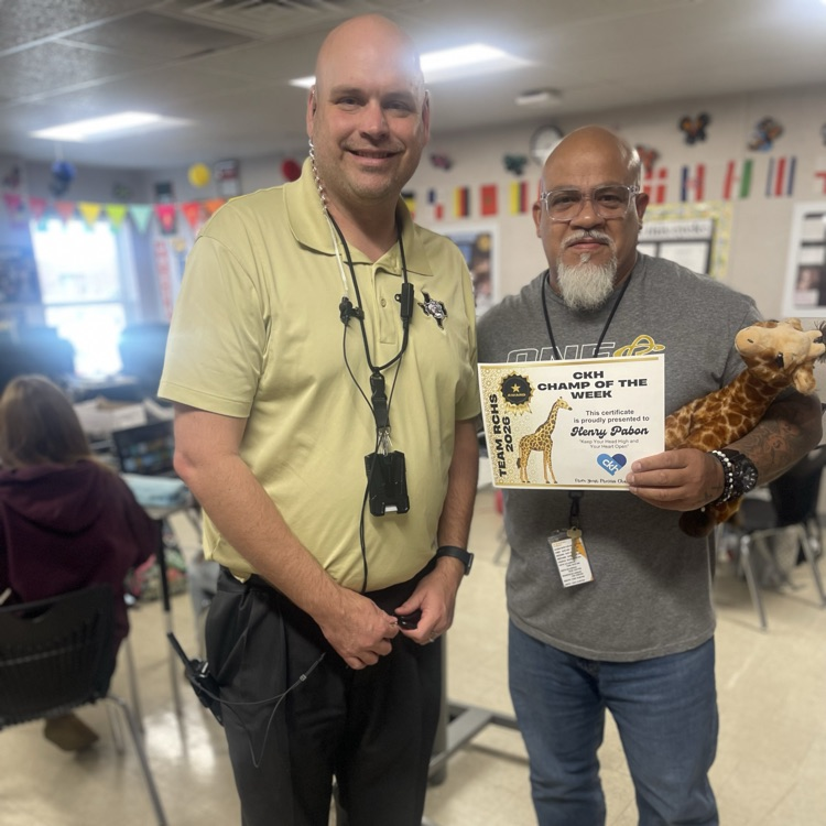 Mr. Pabón CKH Teacher of the Week