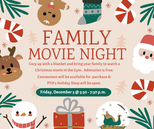 Family Movie Night Flyer