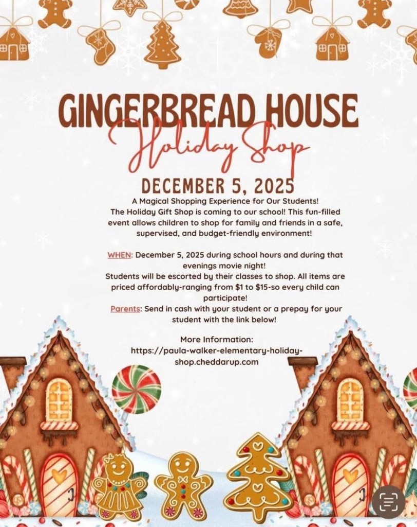 Holiday Shop flyer