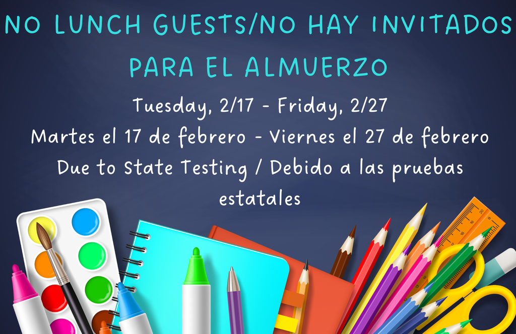 Lunch Guests Update Flyer