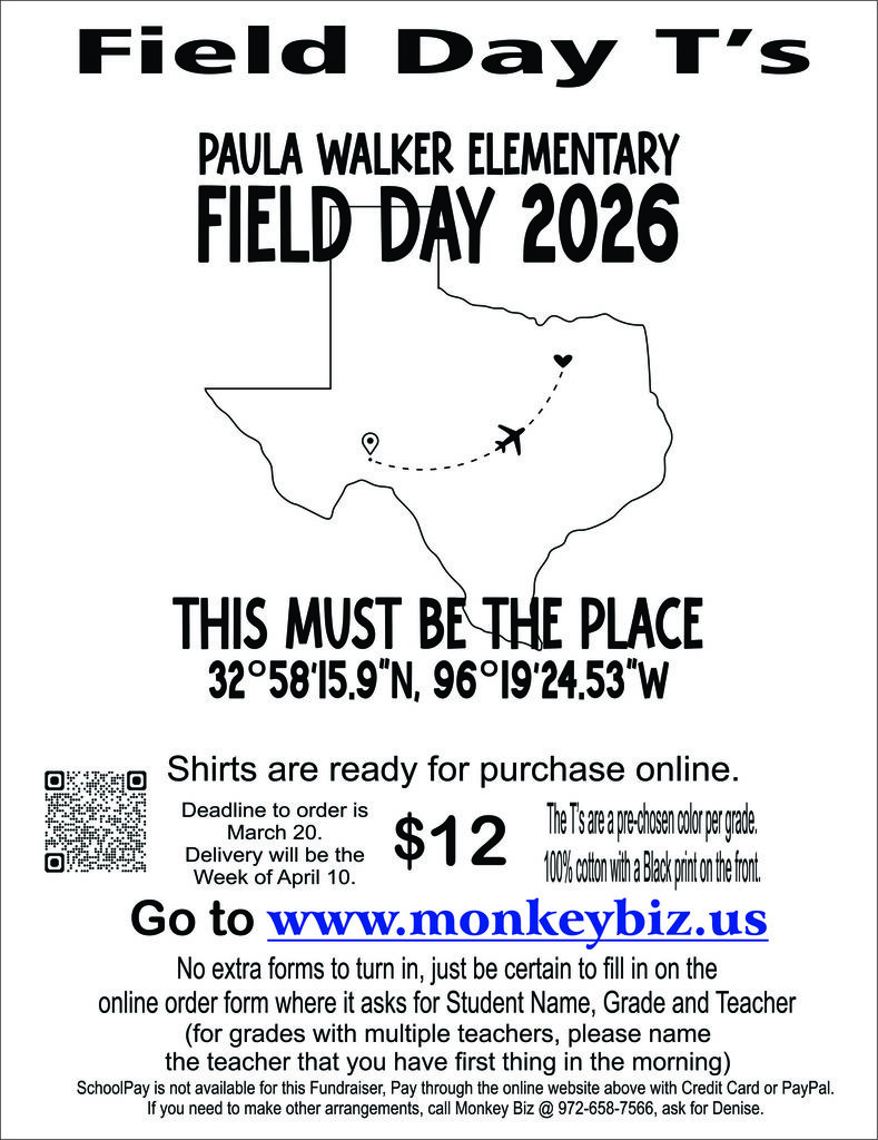 Field Day T-Shirt Flyer
