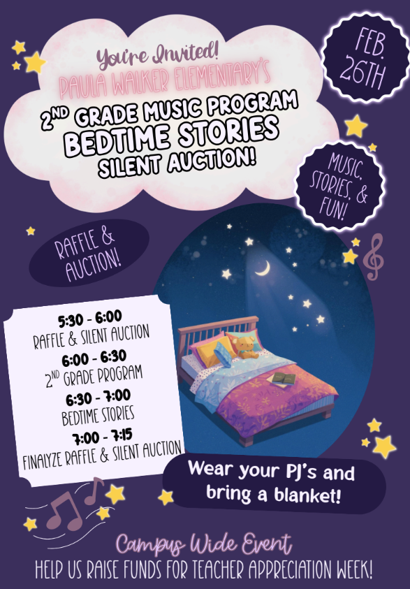 Bedtime Stories flyer