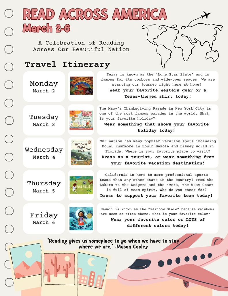 Read Across America Week 26
