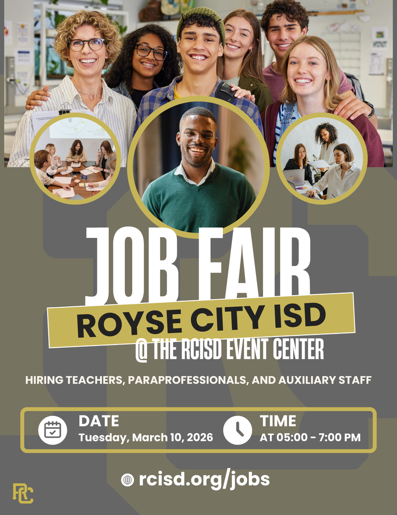 RCISD Job Fair, March 10th