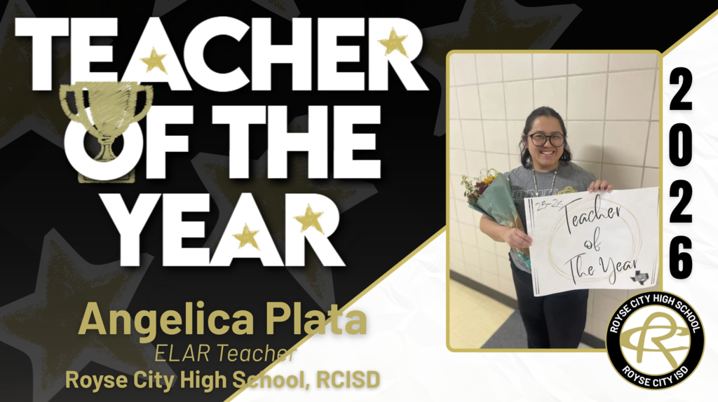 RCHS Teacher of the Year, Angelica Plata