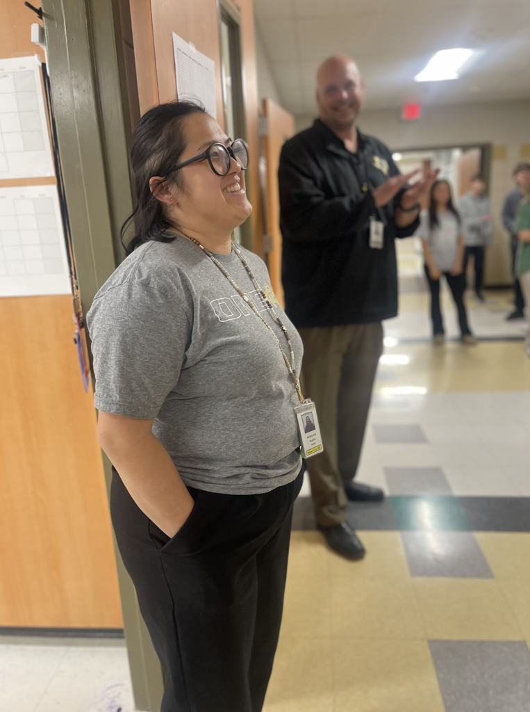 RCHS Teacher of the Year, Angelica Plata