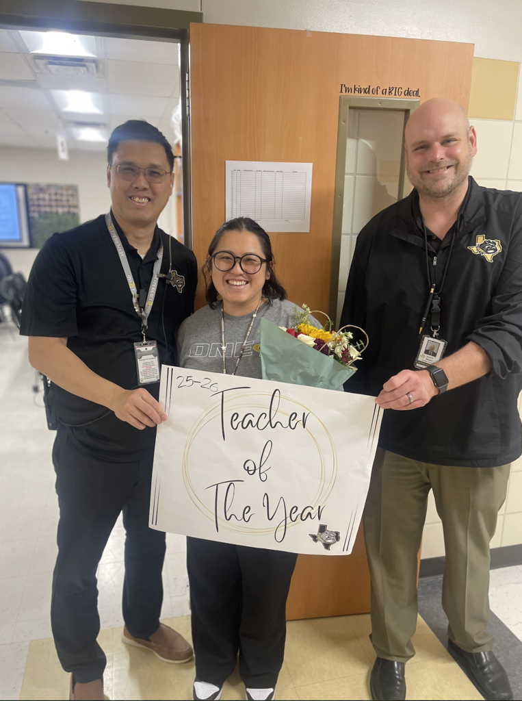 RCHS Teacher of the Year, Angelica Plata