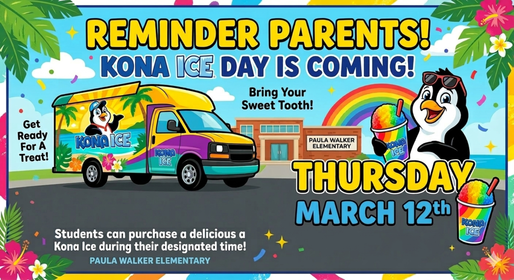 Kona Ice Reminder