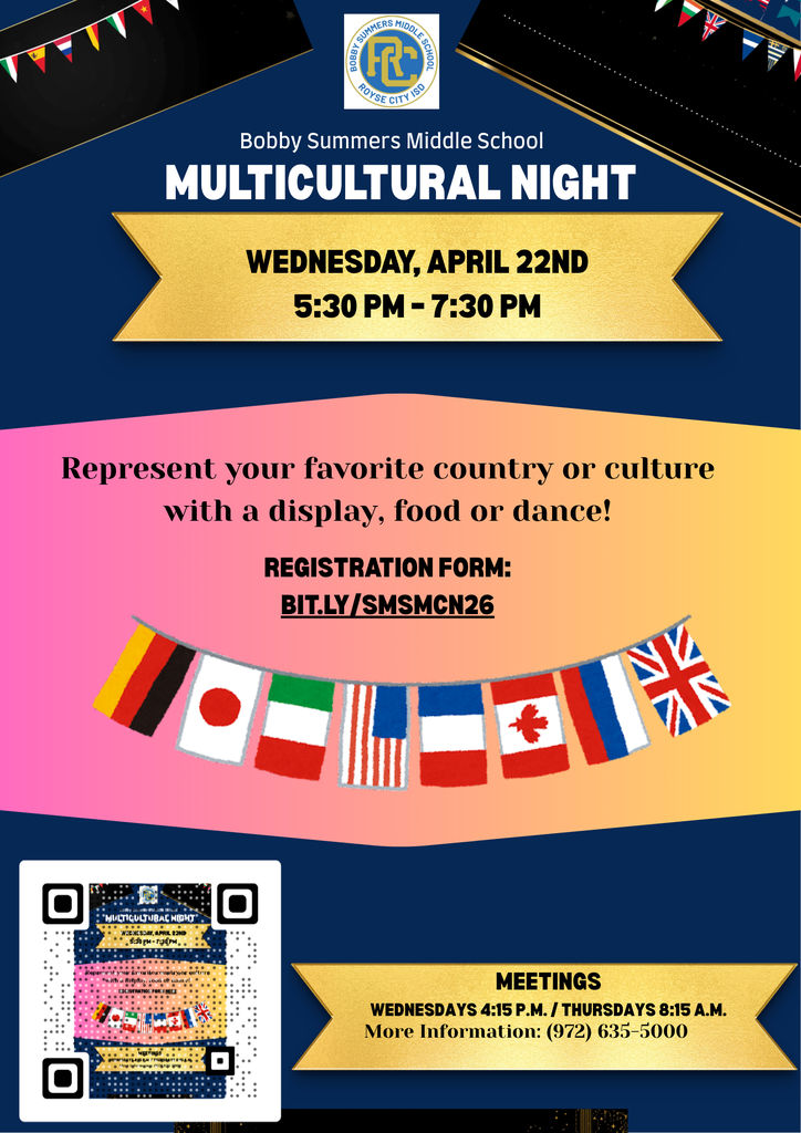 Multicultural Night - April 22nd