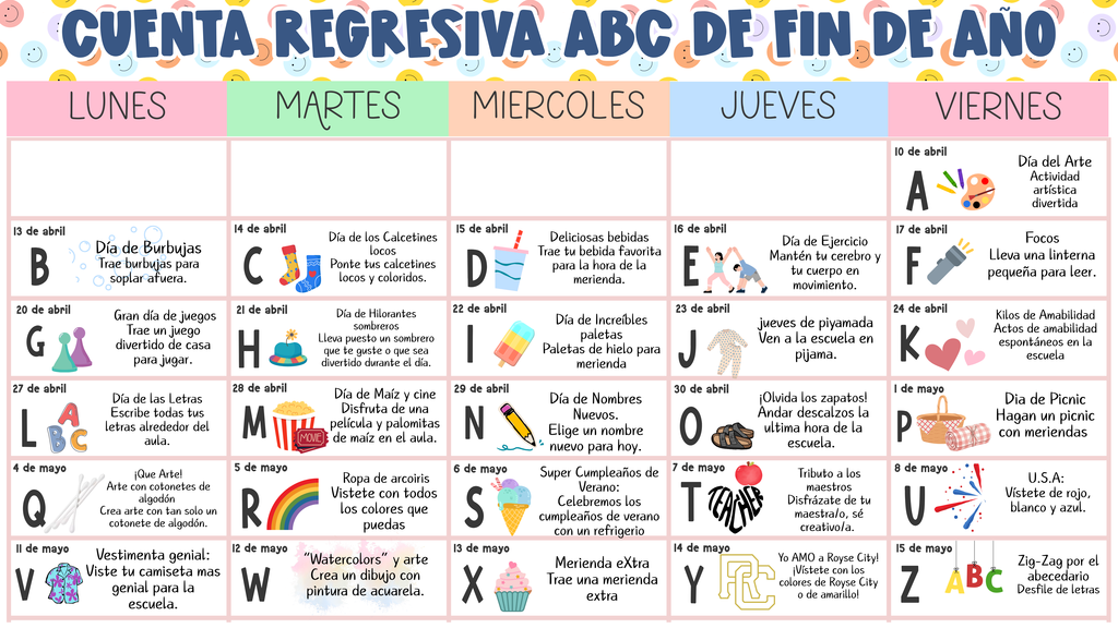 Countdown to summer!