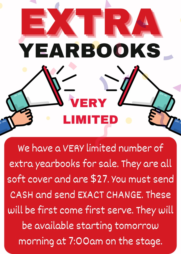 extra yearbooks