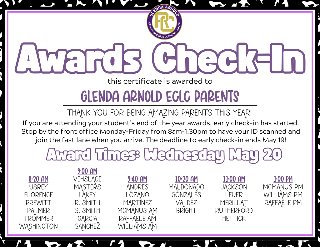 Awards Pre Check Information