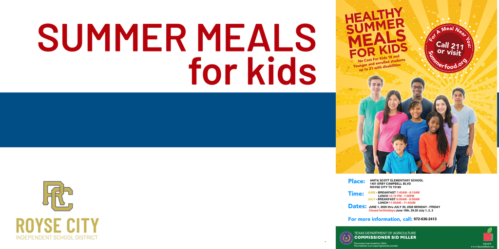 summer meals for kids ad
