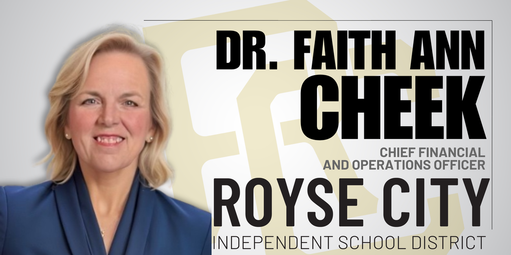 Dr. Faith Ann Cheek Named RCISD CFOO