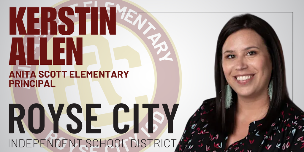 Kerstin Allen named Anita Scott Elementary Principal for RCISD (graphic)