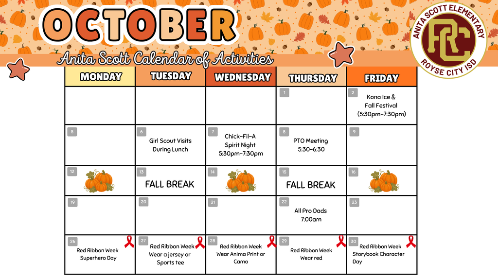 Scott Activity Calendar-October