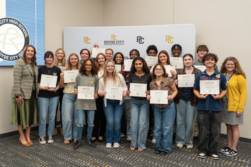 Group photo of students