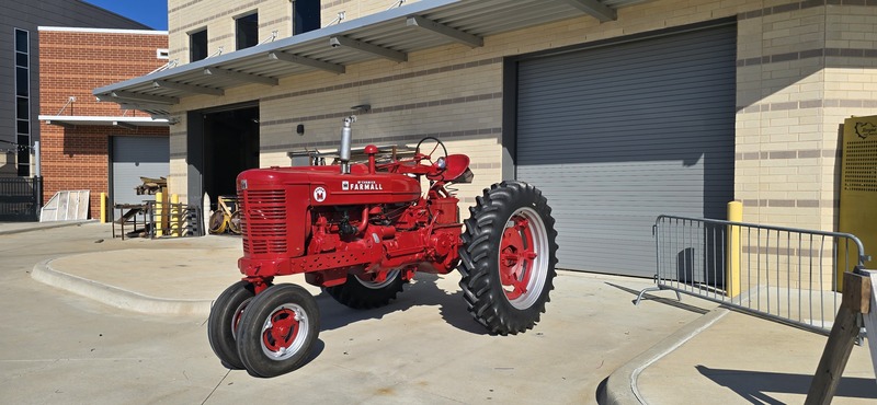 finished product of the tractor