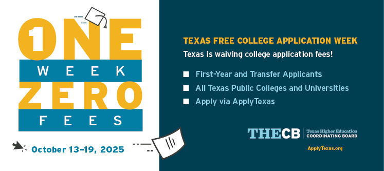 Texas Free College Application Week