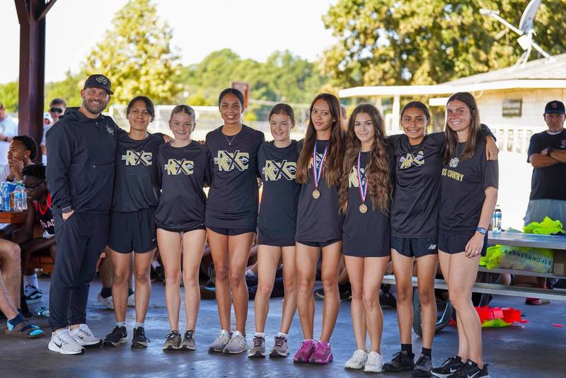 Girls varsity xc team