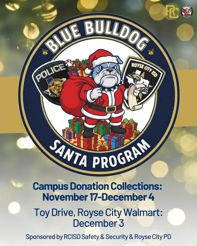 Blue Bulldog Santa Program